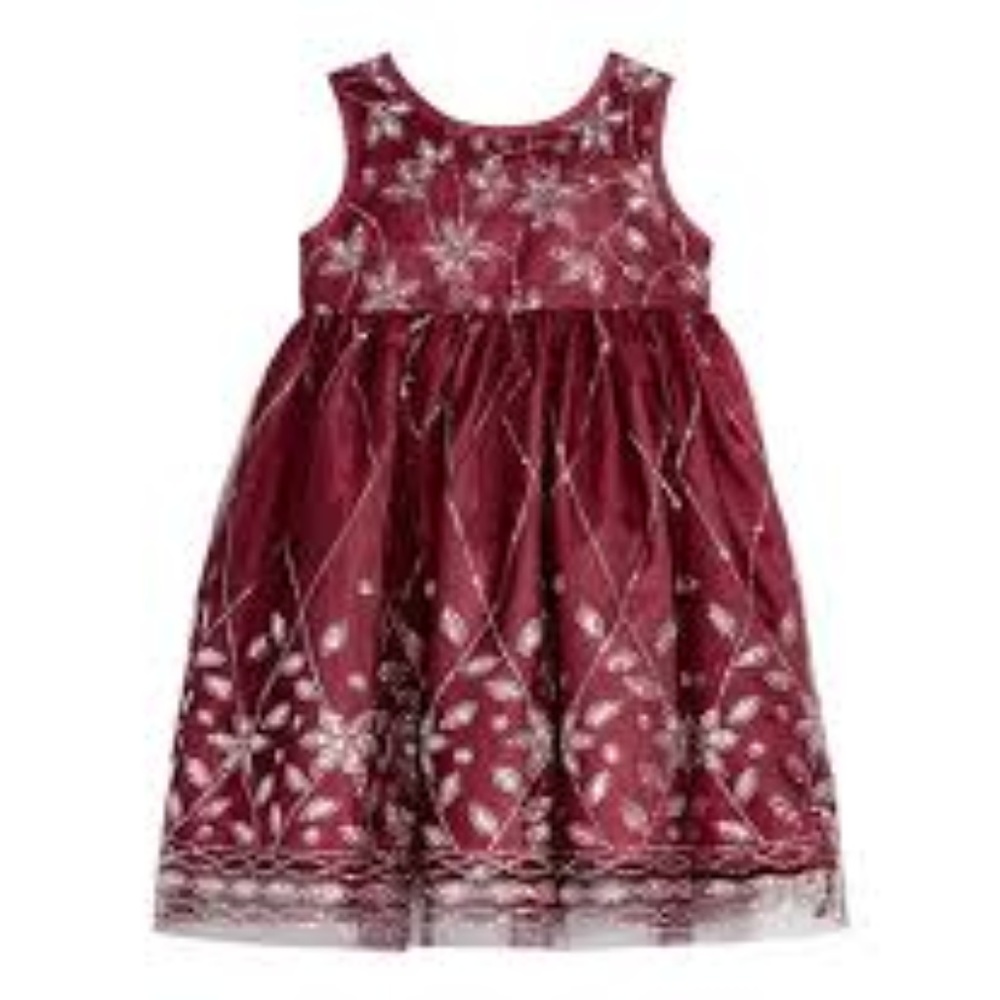 Blueberi Boulevard Baby Girl's Embellished Dress